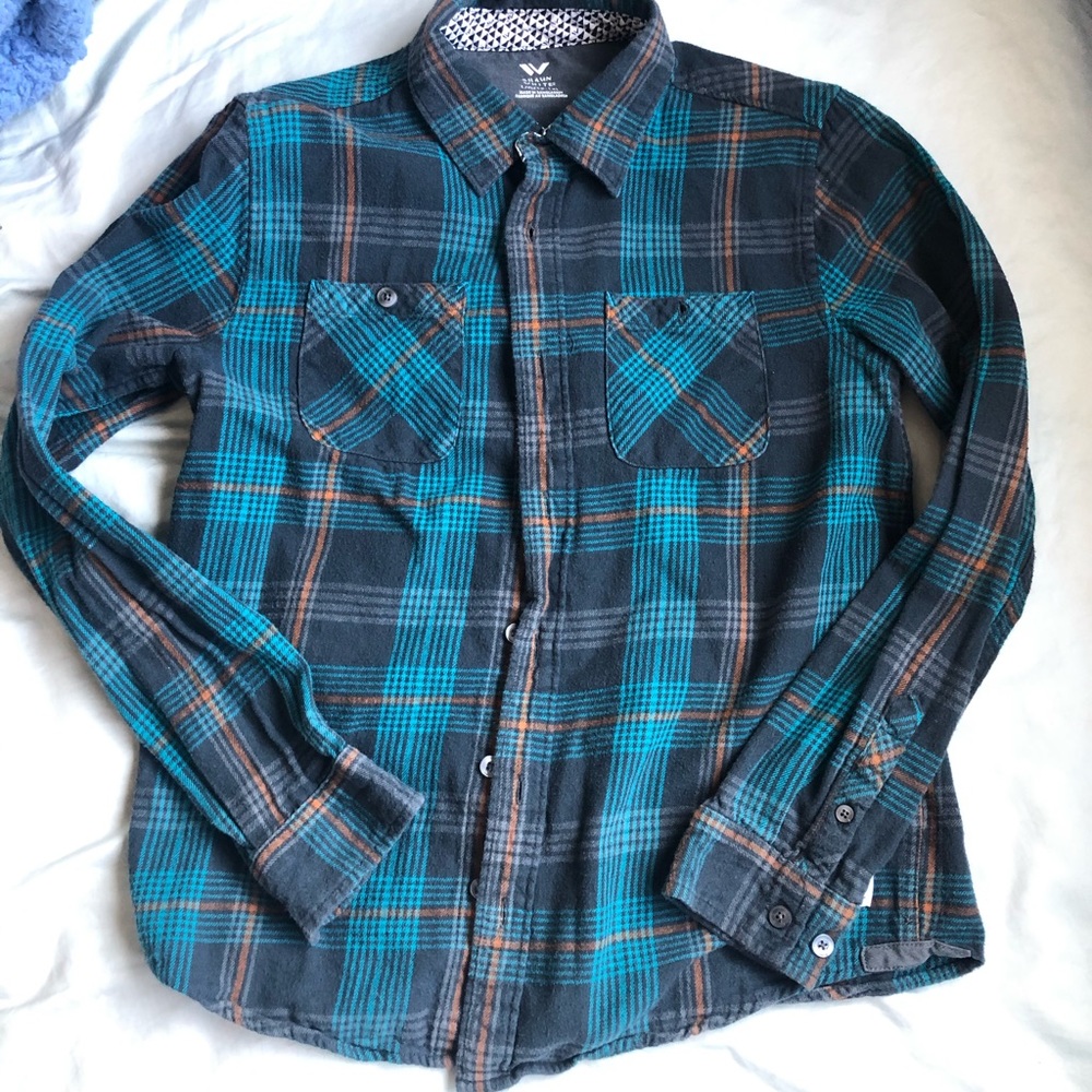 Shaun white super cute blue flannel